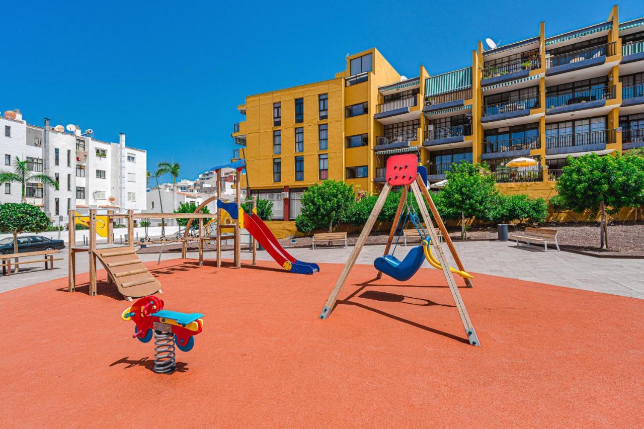 Family Apartment With 3 Bedrooms And Balcony Near Los Gigantes And Ocean Puerto de Santiago  Ngoại thất bức ảnh